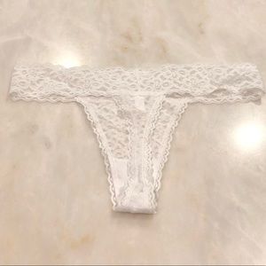 GAP Intimates & Sleepwear - White thong panties GAP Intimates & Sleepwear - White thong panties